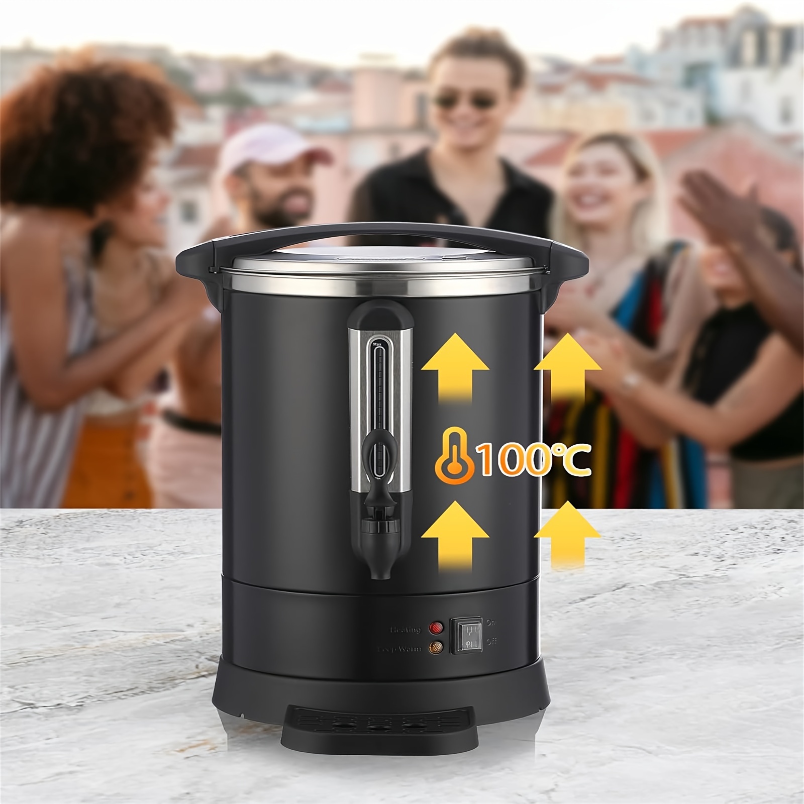 HomeCraft 30 -Cup Residential Coffee Urn ( Stainless Steel ) In The Coffee Makers Department At