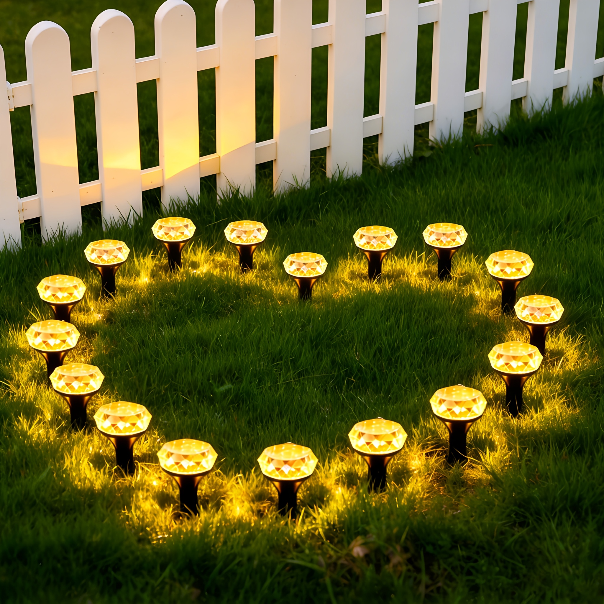 Outdoor Solar Pathway Lawn Lights Solar Garden Lights Solar