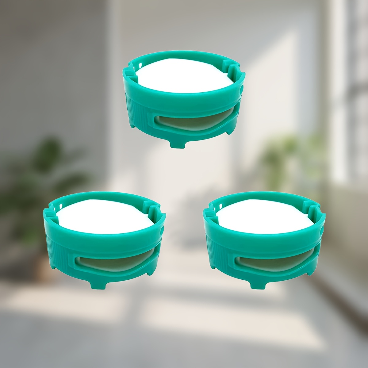 E-shop 3er-Pack Staubsaugerfilter-Ersatz mit Haifischduft - Frische Luft Neutralisierungs-Kartuschen, einfache Installation, kompatibel mit