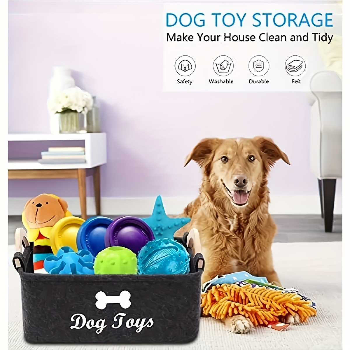 dog toy set assorted interactive chew toys durable plastic Temu