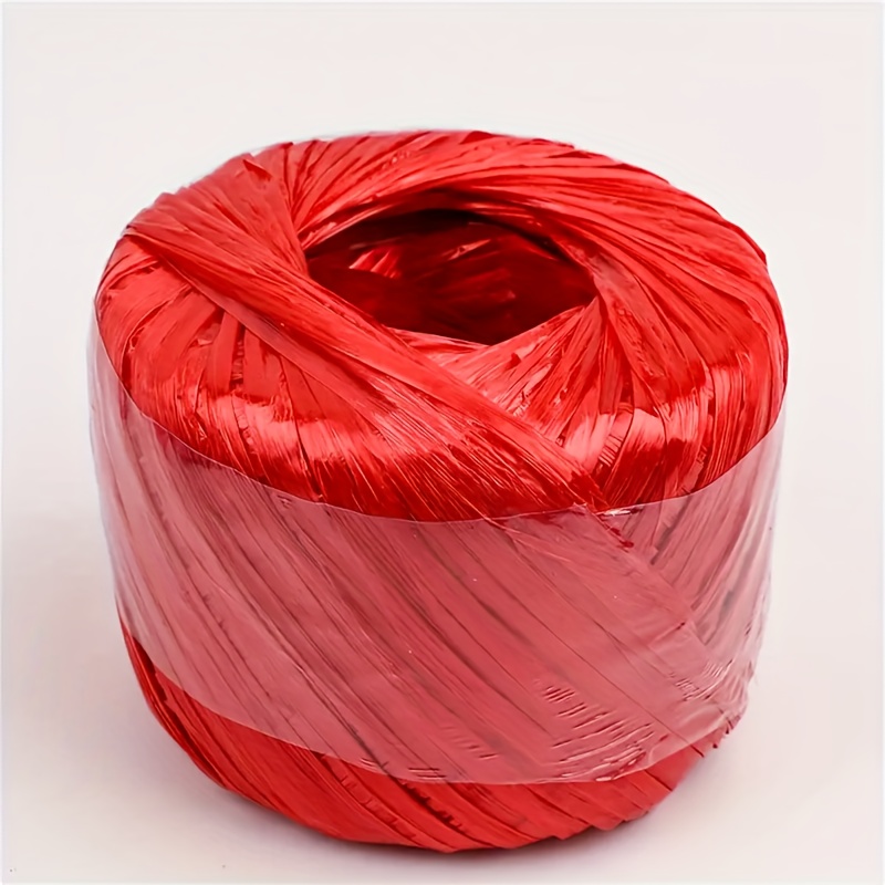 TEMU 100m Twist Tie Roll For Vegetable Bundling And Packaging - Strong Stretch Green/red Nylon Bundling Rope, Suitable For Multiple . A For Garden