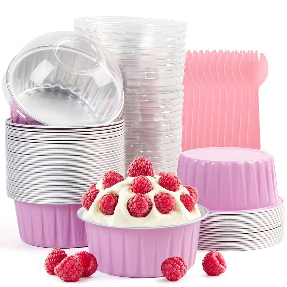 

50pcs Disposable & 50pcs , , Aluminum Liners, Molds, , Kitchen Gadgets, Kitchen Accessories, Christmas Day Decoration