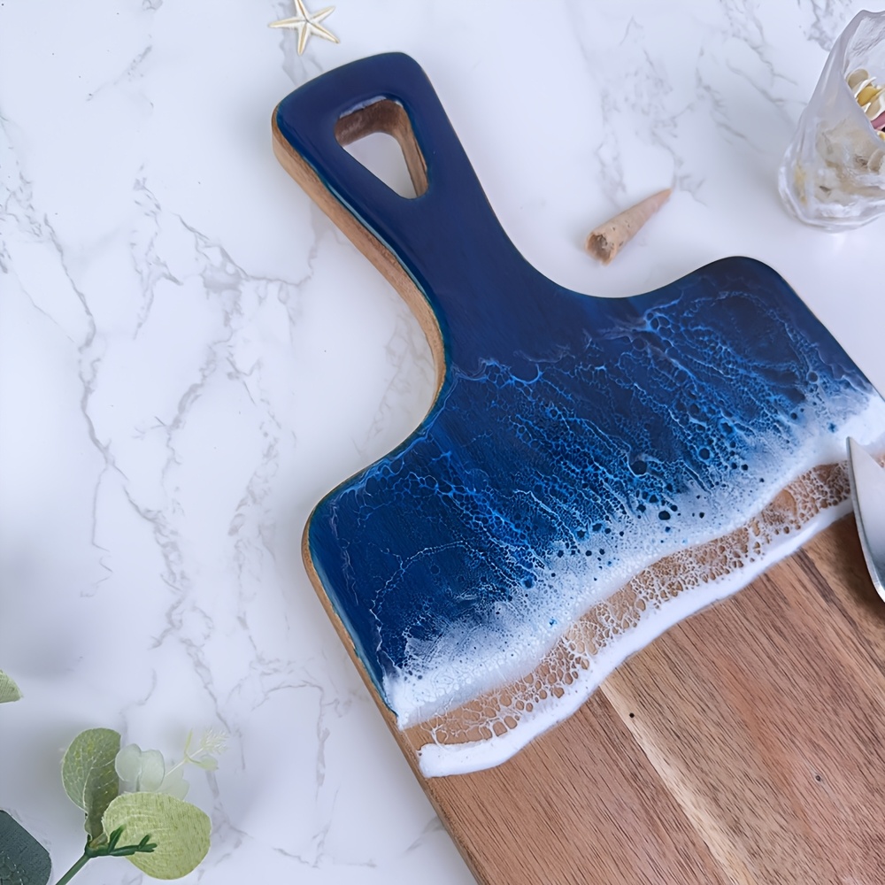 Planche Apéro Bois et Résine Epoxy