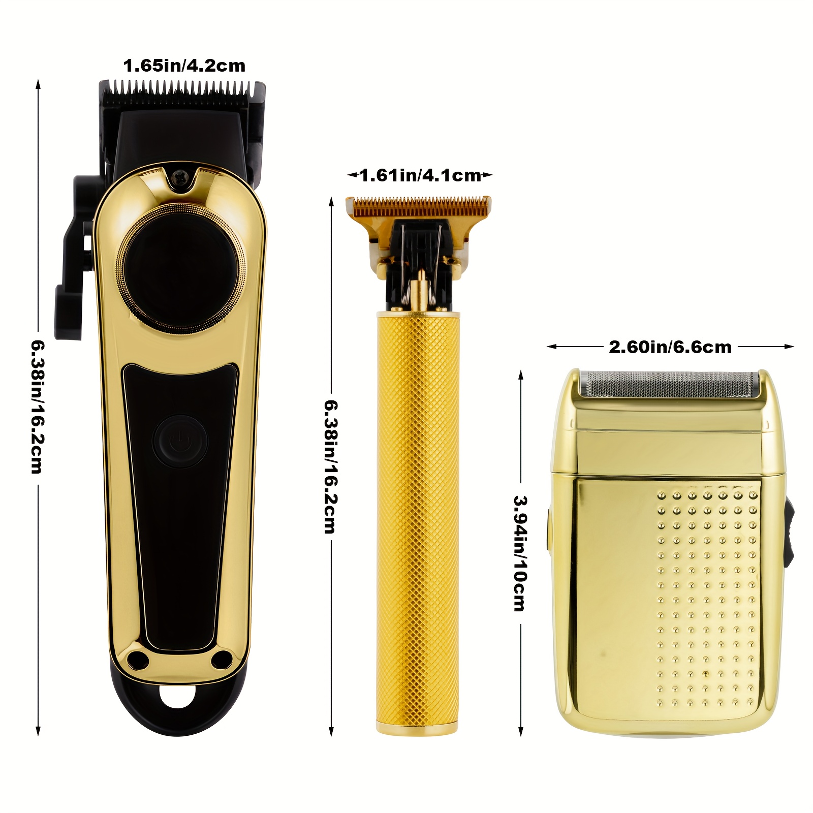 3-in-1 Set/2-in-1 Set/1pc Men's Hair Clipper Set And Beard Trimmer Set Men's Hair Clippers USB Charging Hair Clipper - LCD Power Display Suitable for Travel And Home Use, Comes with 4 Comb Attachments Men's Gift Birthday Gift Christmas Gift 8 3-in-1 Set/2-in-1 Set/1pc Men's Hair Clipper Set And Beard Trimmer Set Men's Hair Clippers USB Charging Hair Clipper - LCD Power Display Suitable for Travel And Home Use, Comes with 4 Comb Attachments Men's Gift Birthday Gift Christmas Gift - Image 8