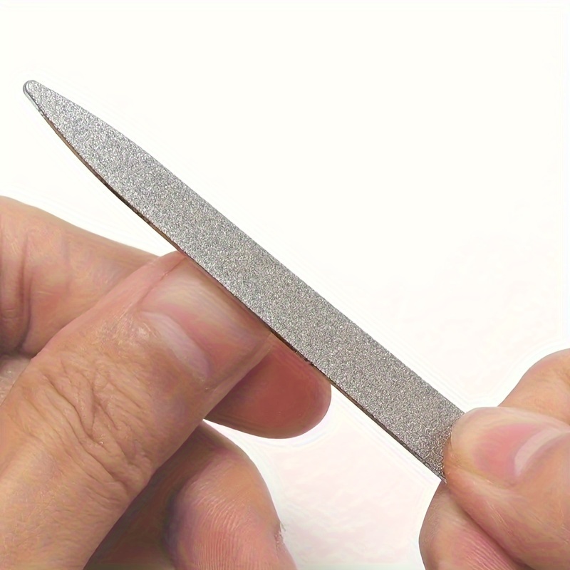 

Professional Grade Stainless Steel Double-sided Diamond File For Nail Care - Low Allergenicity