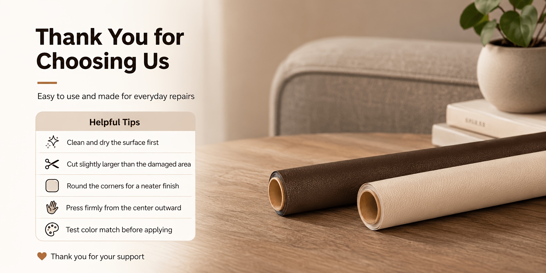 1 Roll Self-Adhesive Leather Repair Patches, Multicolor Leather Sofa Repair, Car Seat Damage Repair Stickers, Thickened Wear-Resistant And Freely Cuttable, Self-Adhesive Backing Suitable for Leather Sofas, Chairs, Headboards