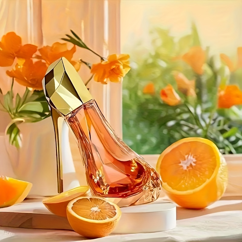 Edp Elegant Women's Perfume - Orange Scented, Formaldehyde-free, Liquid Fragrance With Notes, Alcohol-based, Ideal For Dating, Birthday, Halloween, Christmas, Valentine's Day, And Party Gifts