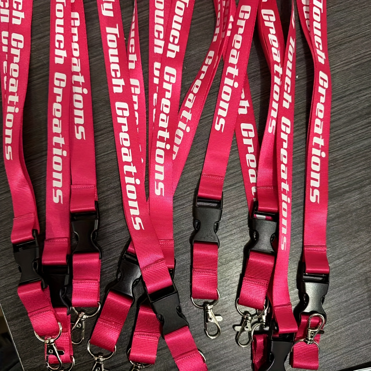 customizable polyester lanyard with text name personalized id badge holder neck strap or label holder multiple colors   for     nurse accessories customizable lanyard durable lanyard