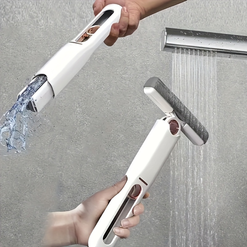 Mini Foldable Desktop Mop 3-Pack - Self-Squeeze Cleaning Tool For Small Spaces