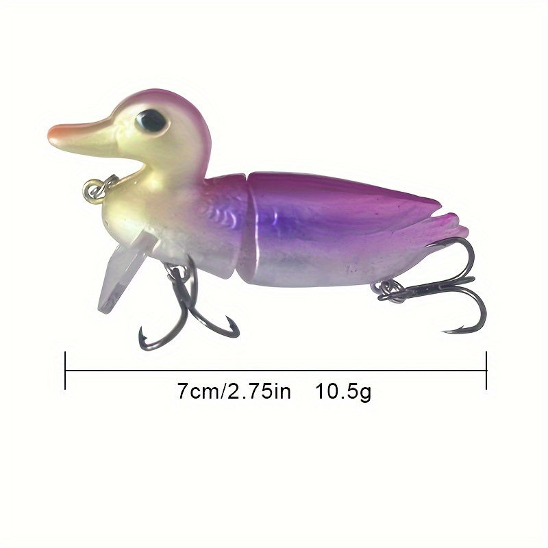Bionic Duck Lure Long Casting Bait Floating Fishing - Temu