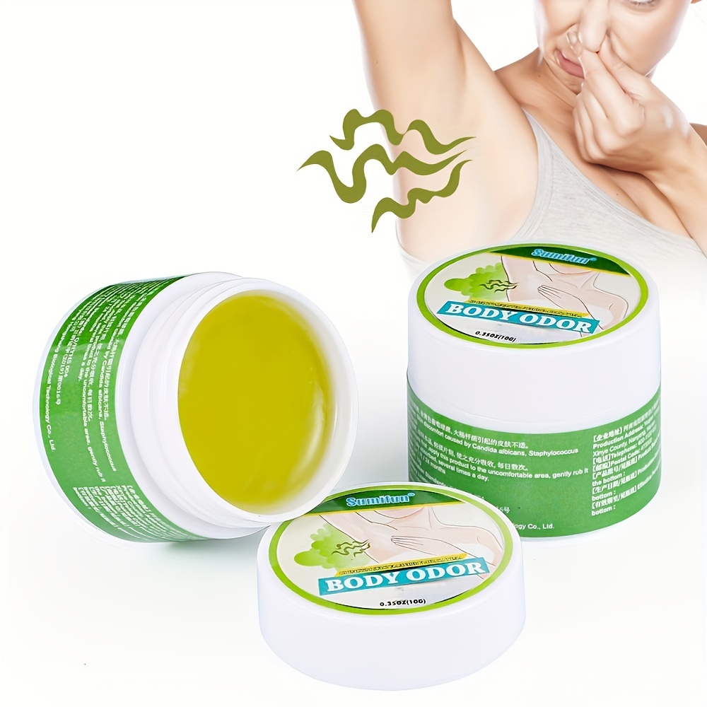 

Body Odor Cream, Mild Formula, Deep Penetration For Underarm Freshness, Skin Safe, Odor Control Paste