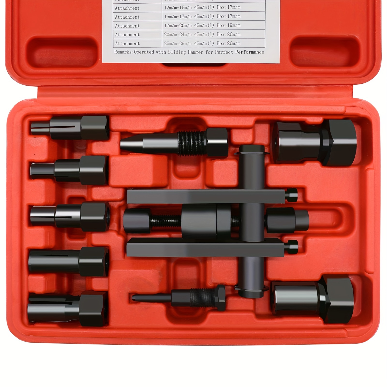 

10 Bearing Kit, 8-25mm Bearing Disassembly Tool, Bearing Kit Box