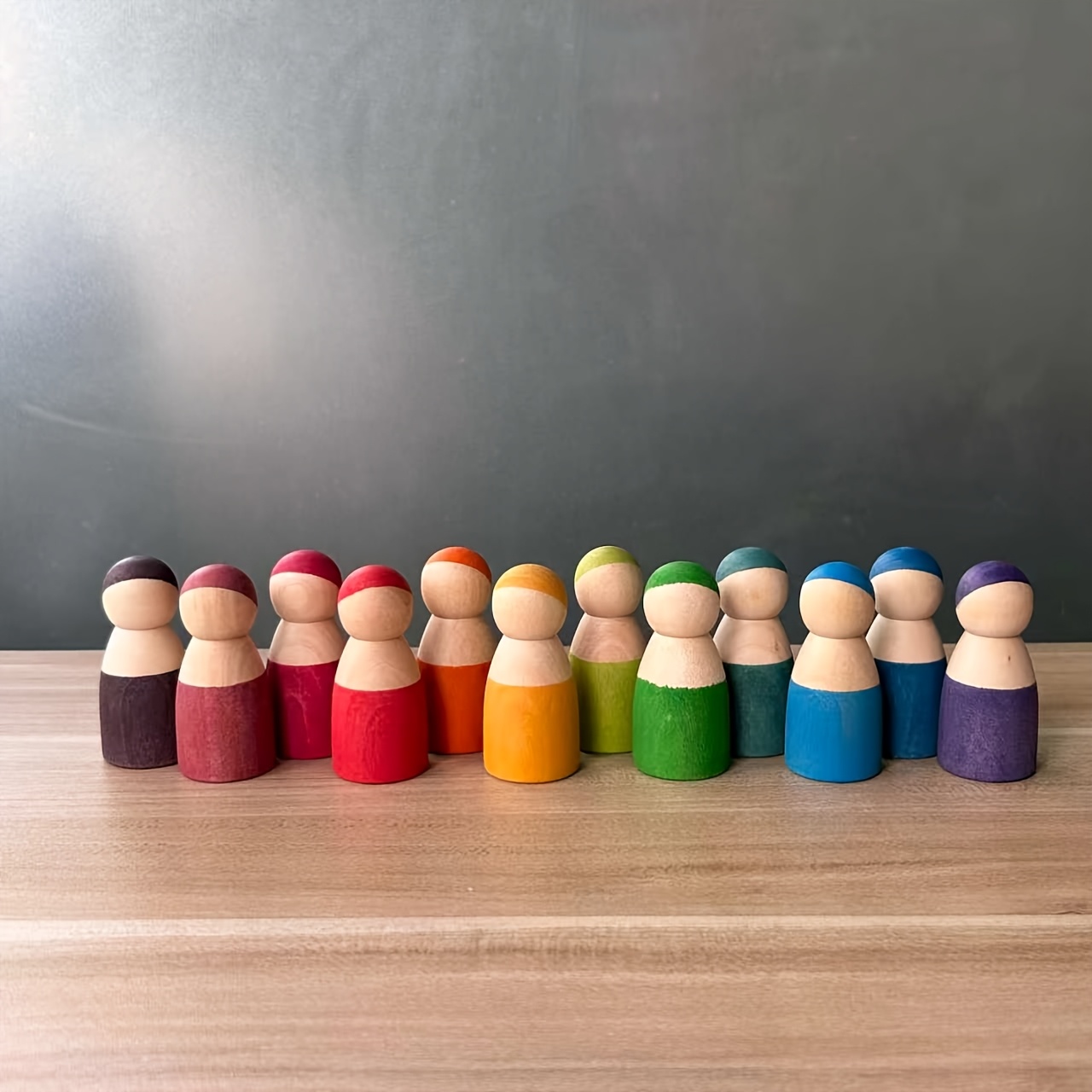 Multi-Color Doll Stacking Blocks for Fun Role-Playing