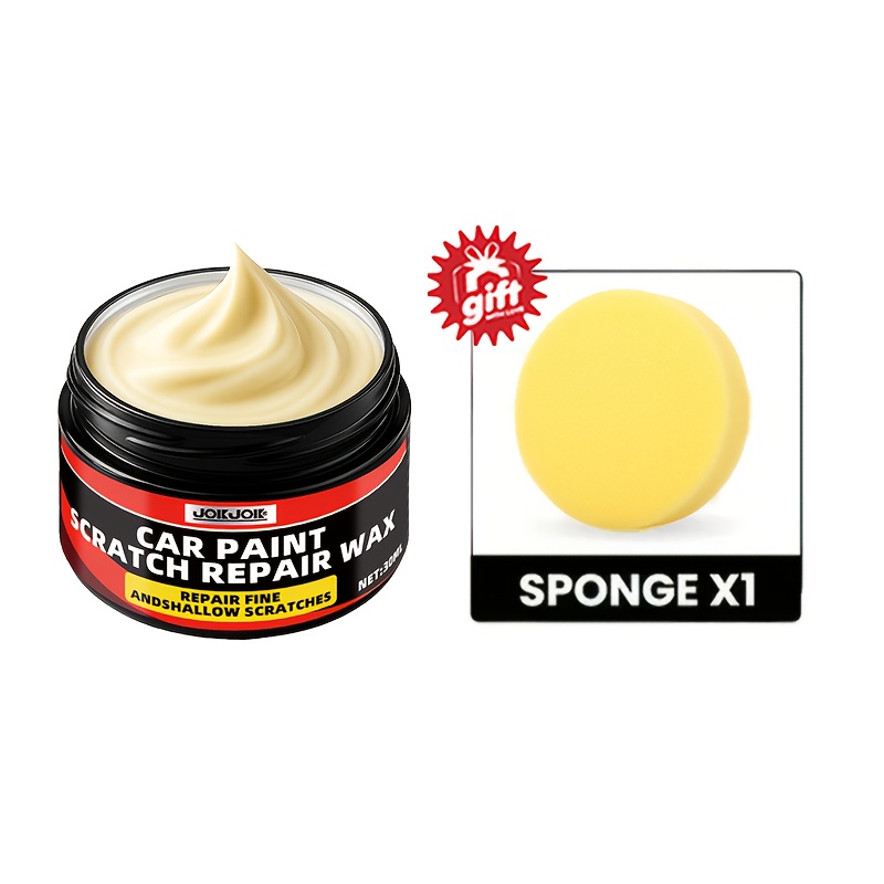 Car Scratch Repair Wax - Using Long-lasting Ceramic Coating Technology, Effectively Removes Paint Scratches And Restores A . Suitable For Paint Colors, Easy-to-apply Formula For Polishing And Flat