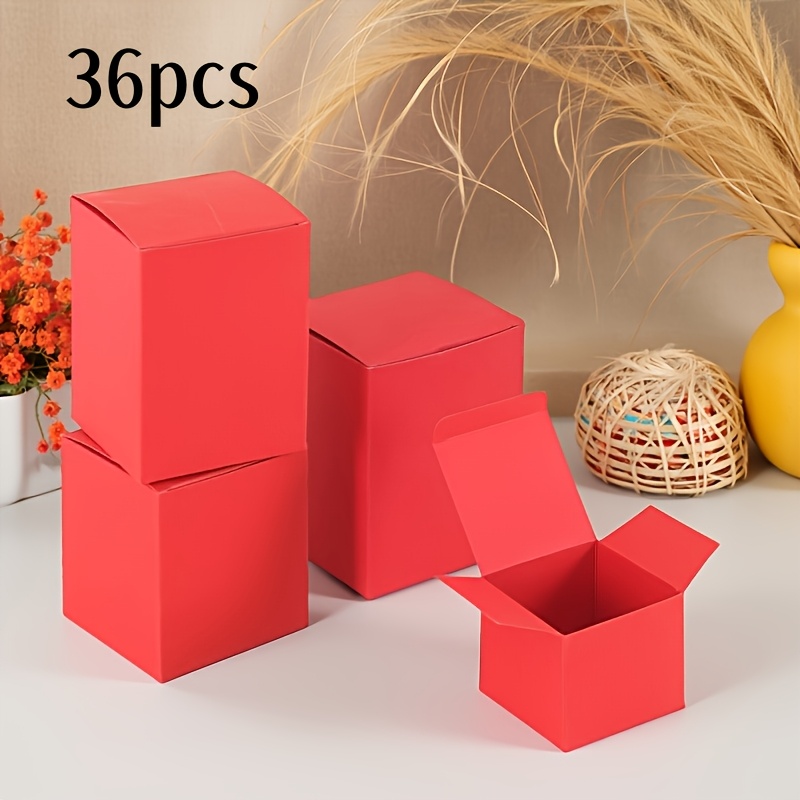 Simple Square Gift Boxes with Lids for Packaging
