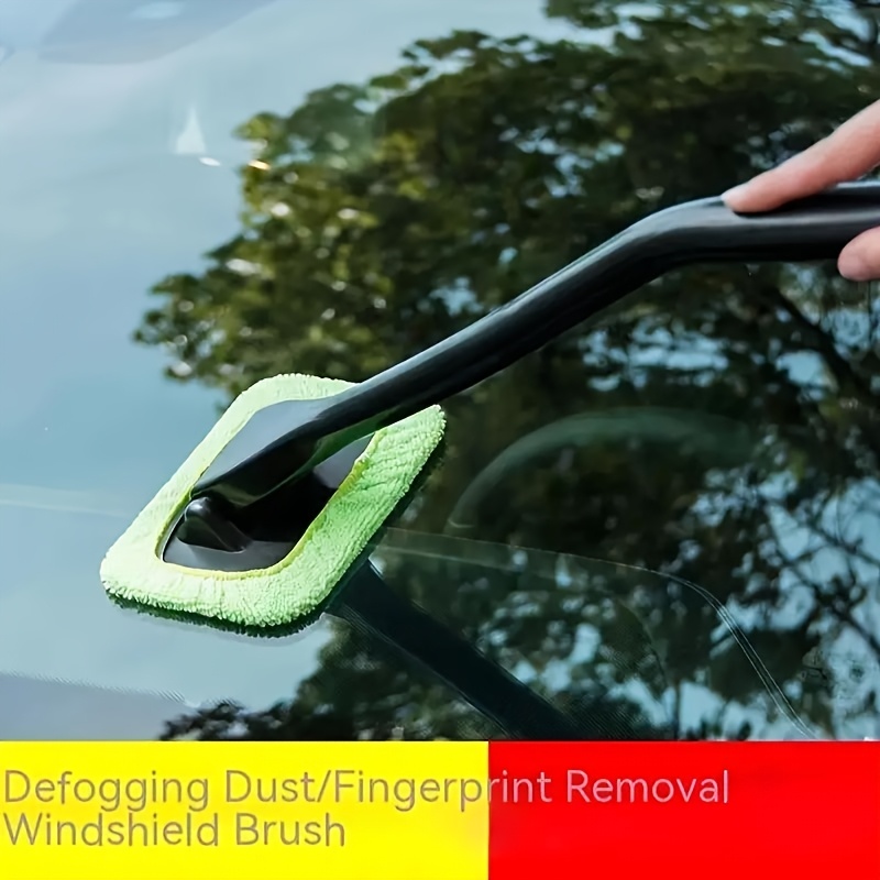 Car Front Windshield Cleaning Brush, Car Interior, Home Dust Removal, Dehumidification, Window Scratching, Towel Sponge and Scratch-Free Cleaning Tool Set
