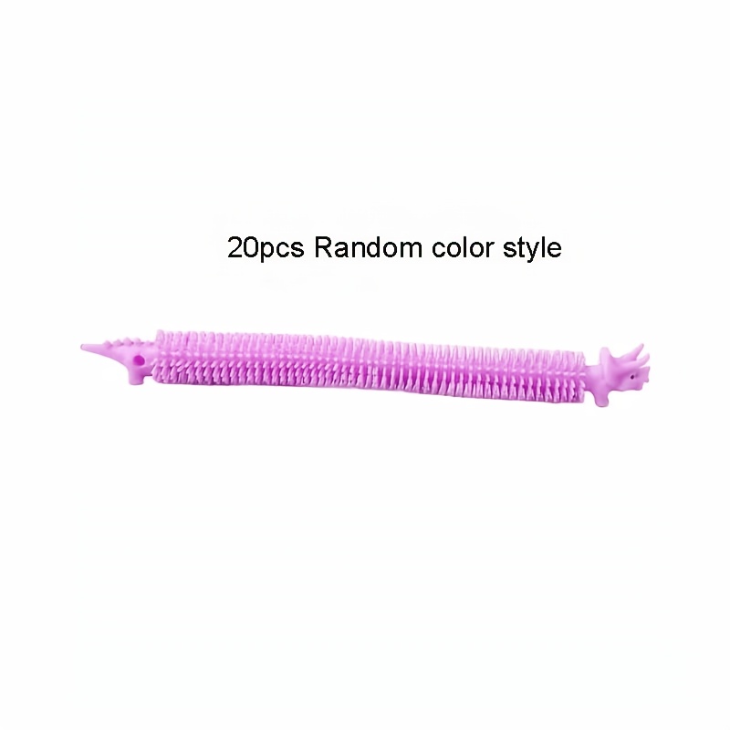 TEMU 5/15/20pcs, Colors And Styles Are Random. Stretchable Dinosaur Finger Toy, Equipped With Wristband Holes And Elastic Drawstrings, Worn As A
