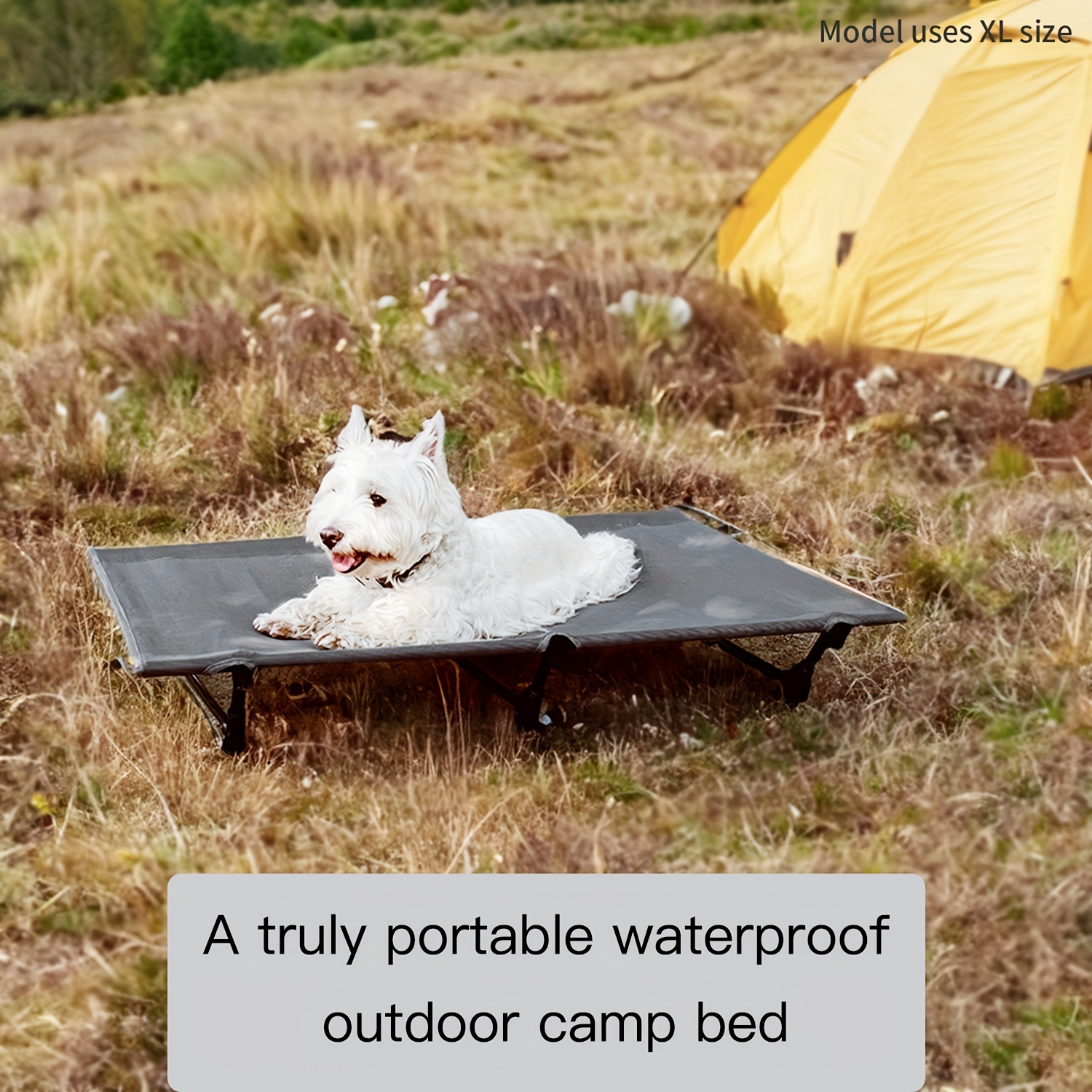 Dog camping clearance bed