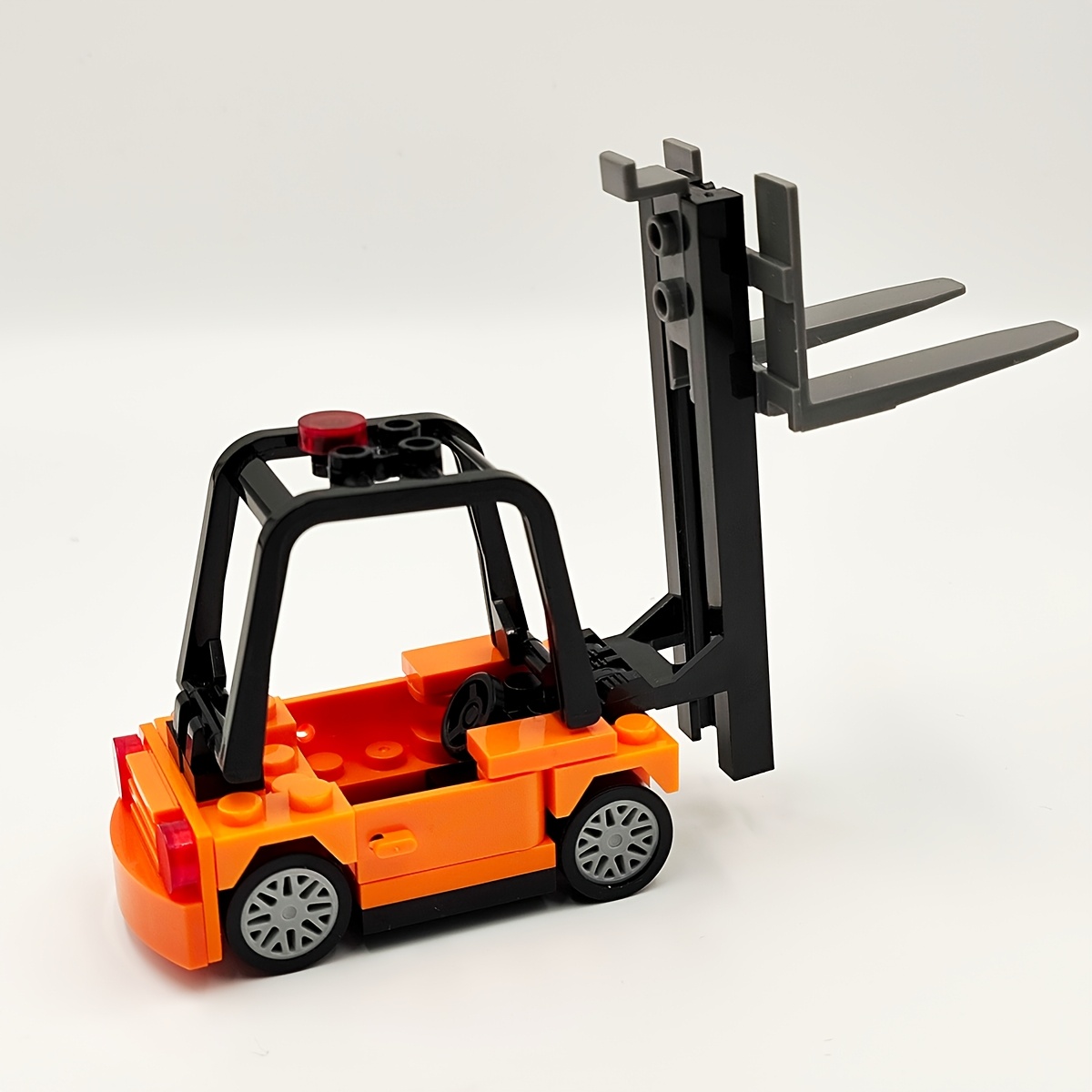 36pcs Engineering Vehicle Forklift Car Mini Model Building Blocks