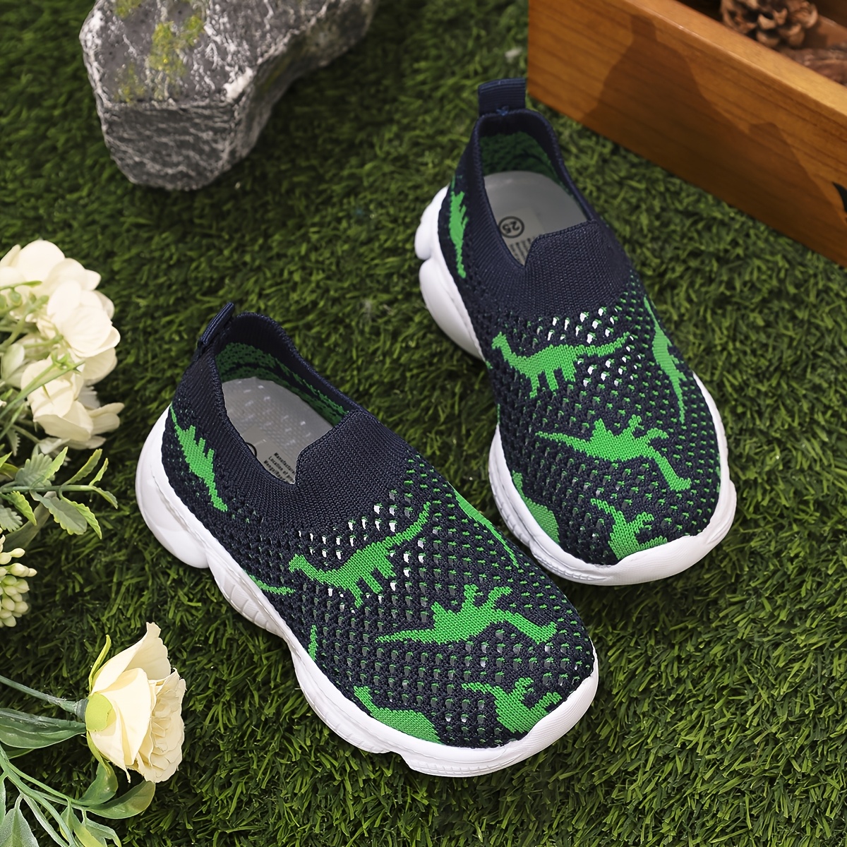 dinosaur shoes sold on Temu New Zealand