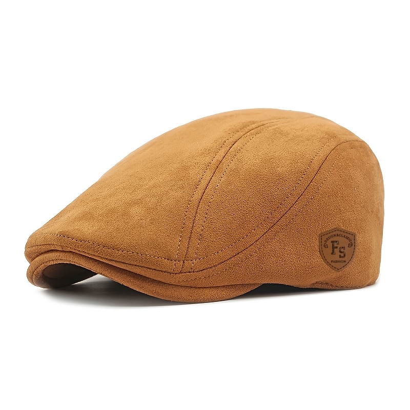 TEMU Retro Casual. Men's Hat Retro Hat Front-facing Retro Fashion Casual All-match Hat , For Daily Wear, Suitable For Festivals And Daily Outfits.