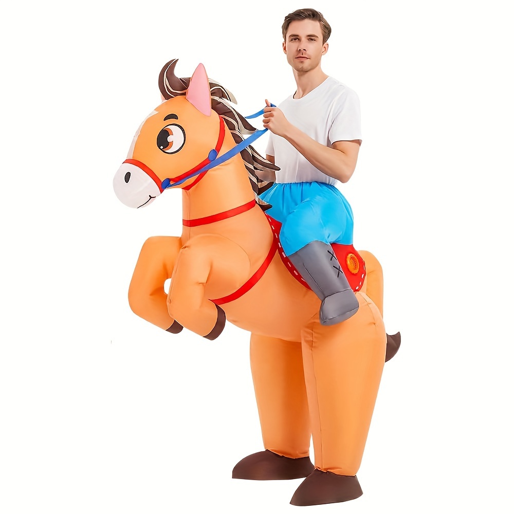 

Kooy 2 Size Inflatable Halloween For Adult Men Women Plus Size, Riding Halloween Adult Men Halloween Costumes For Men Women Halloween