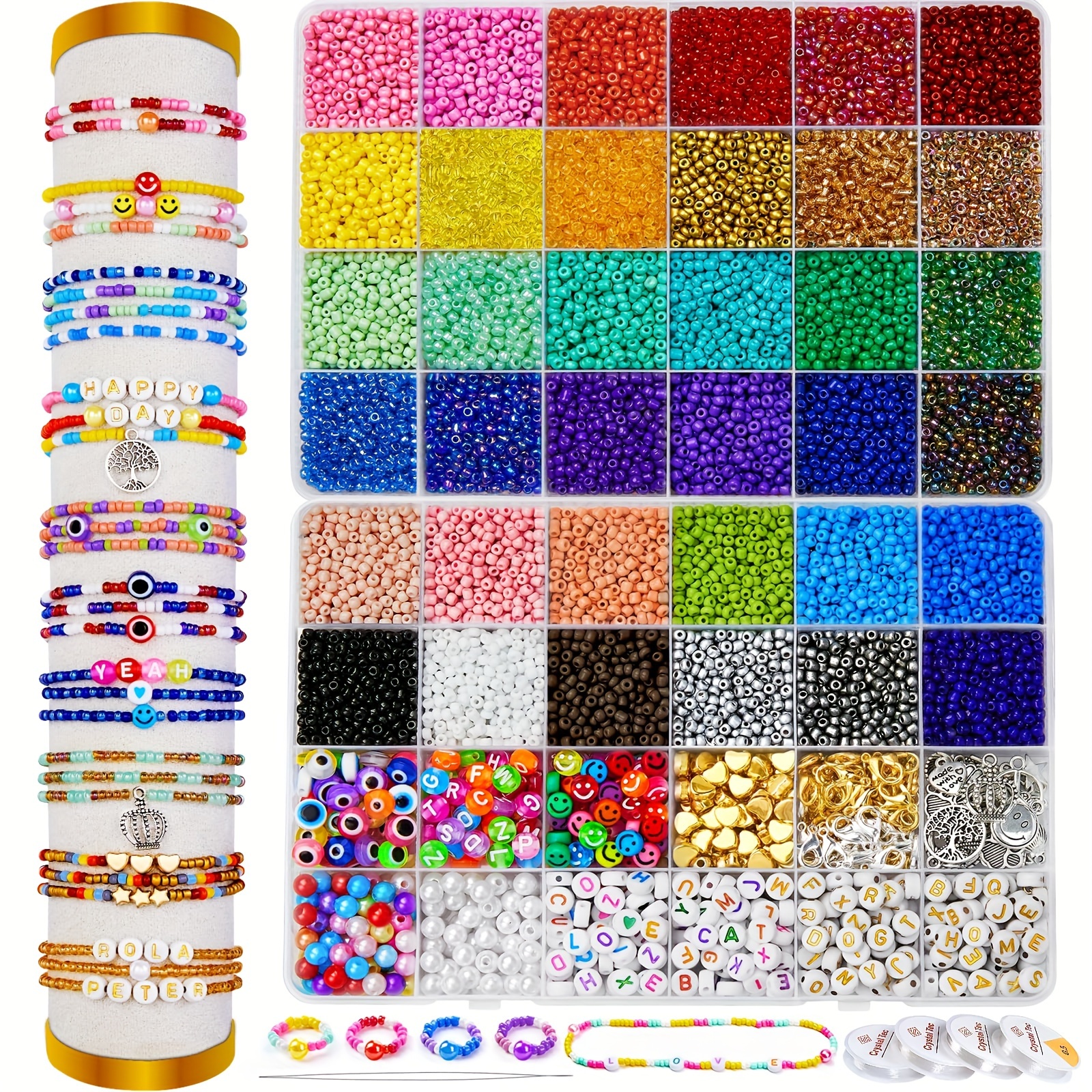 

18000 Of 3mm Set, 36 , Bracelet Of , Suitable For Diy Bracelet