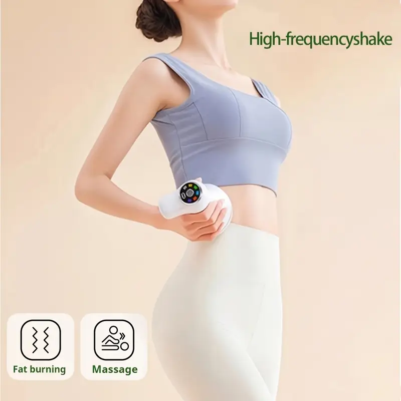 Portable Electric Massager, Rechargeable Cellulite Roller with 3 Interchangeable Heads, Multi-Functional Vibrating Massager for Abdomen, Legs * Beauty and Sculpting, Ideal for * Use, Perfect Gift for ... Portable Electric Massager, Rechargeable Cellulite Roller with 3 Interchangeable Heads, Multi-Functional Vibrating Massager for Abdomen, Legs * Beauty and Sculpting, Ideal for * Use, Perfect Gift for ...
