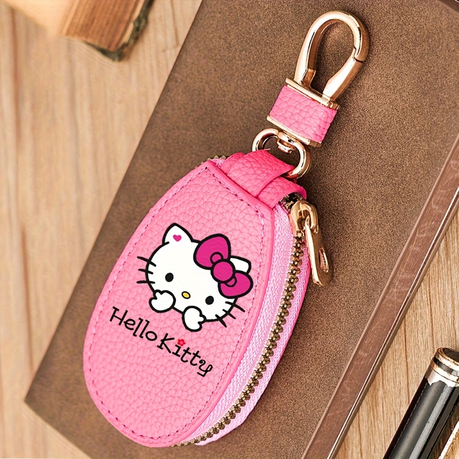 E-shop 1 Stück Zufälliger Stil Sanrio Cartoon für for hello kitty Schlüsselbeutel, universeller tragbarer multifunktionaler Auto-Schlüsselanhänger mit