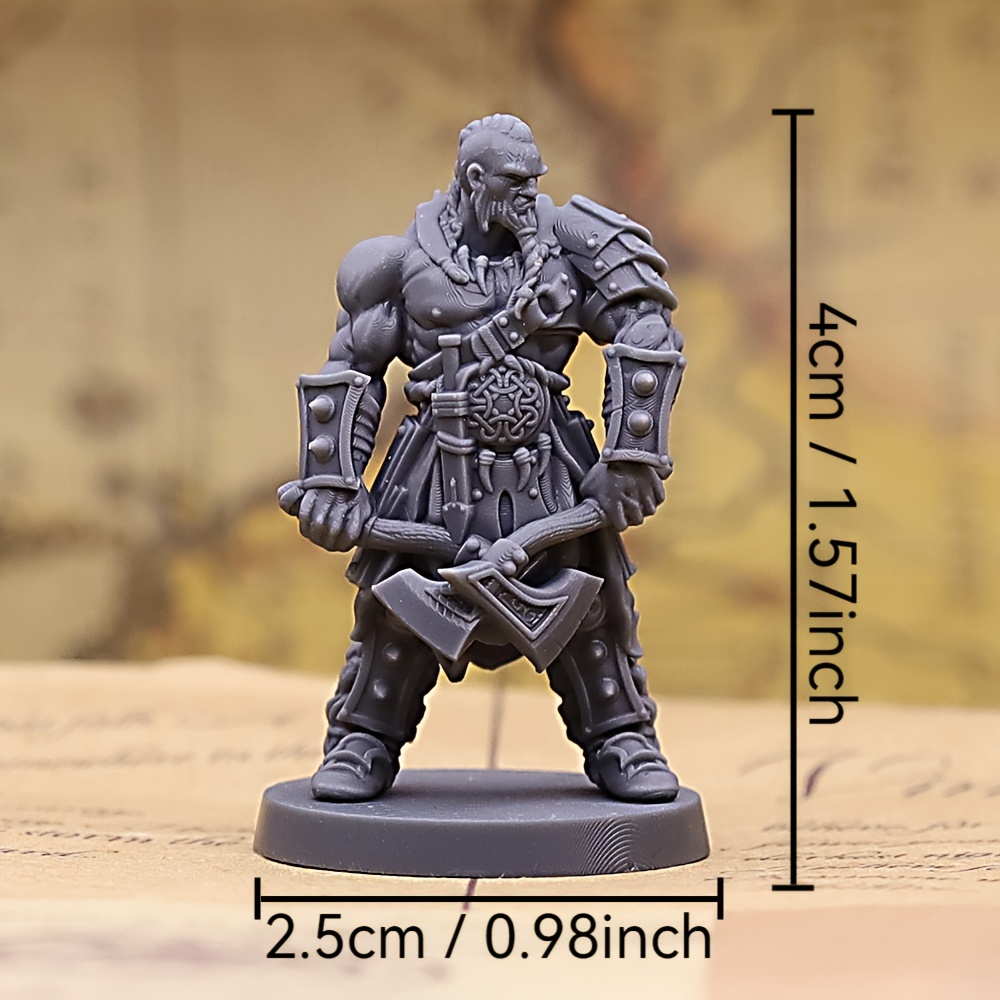 Image of X-an Amine Barbarian & Human Resin Miniatures - Role Playing Games & Collectors, Miniature, Collectors