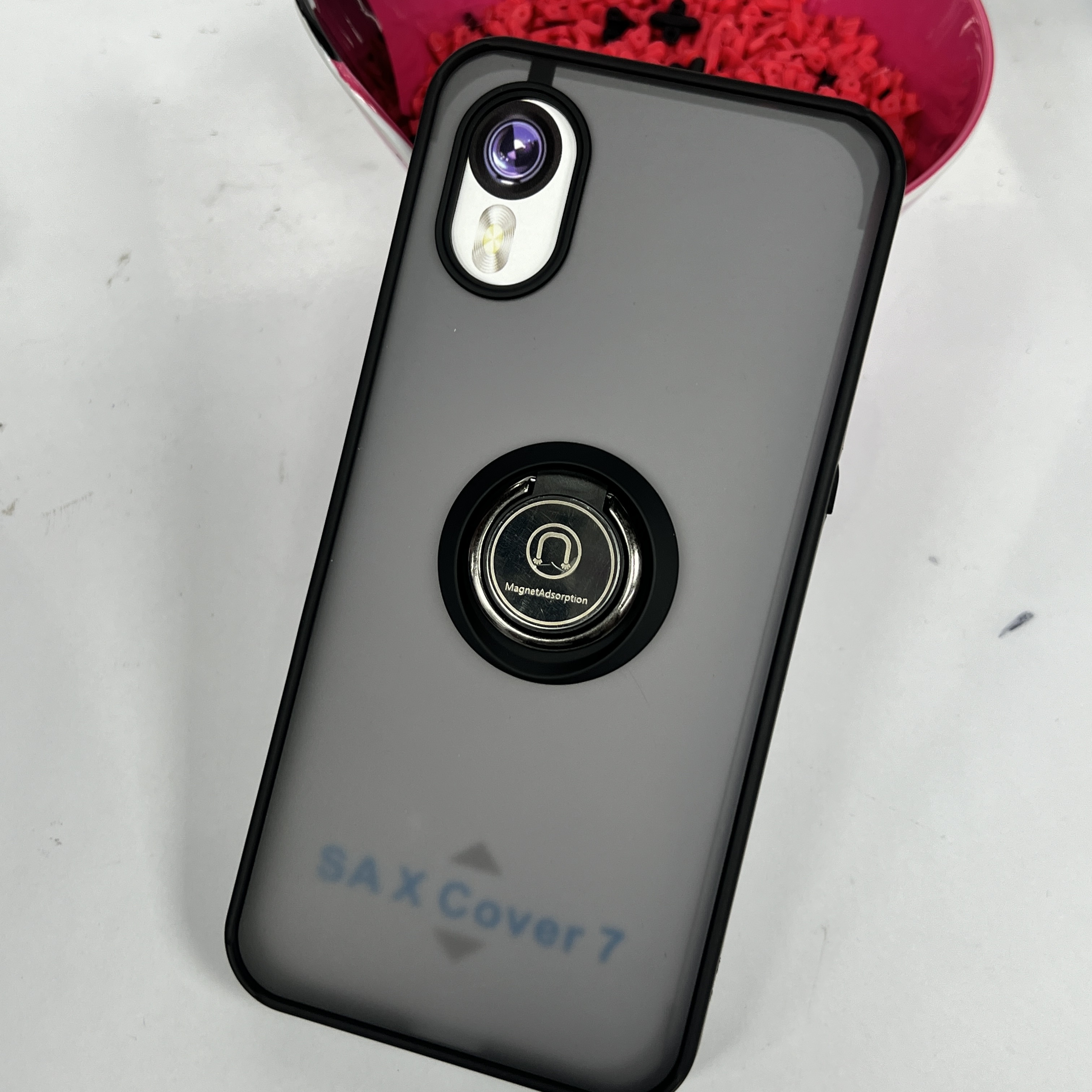 TEMU Phone Case: Shockproof Armor Matte Case For Galaxy X Cover 7 Xcover6 Holder Ring