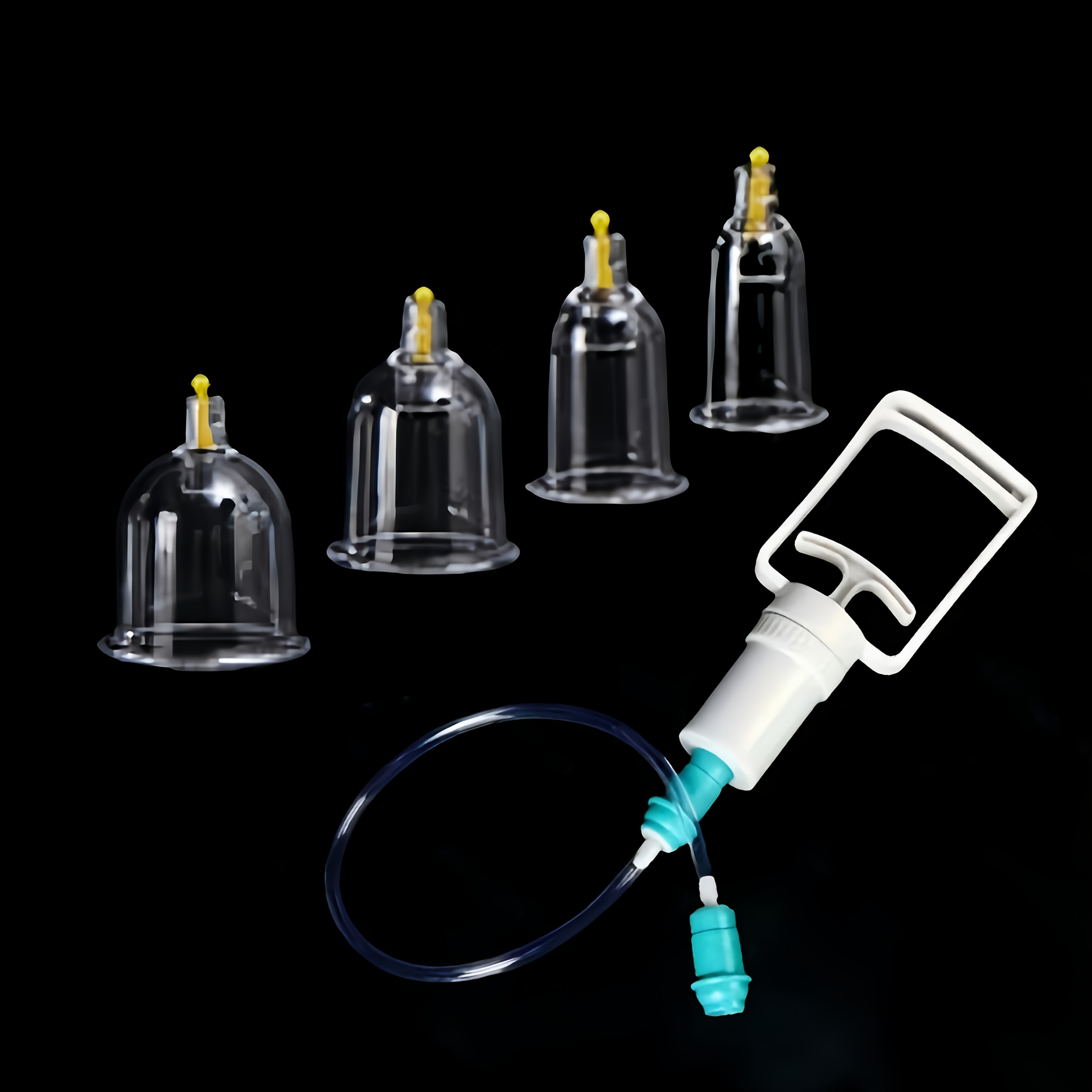 5pcs Cupping Sets, Full Body Cupping Kit, Cupping Tools, Comfortable, Vacuum Cupping, Massage