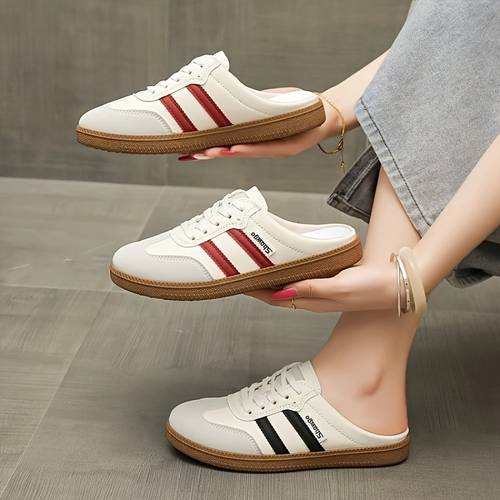 womens casual sneakers outdoor slippers fashionable flat shoes new summer versatile casual slippers women shoes
