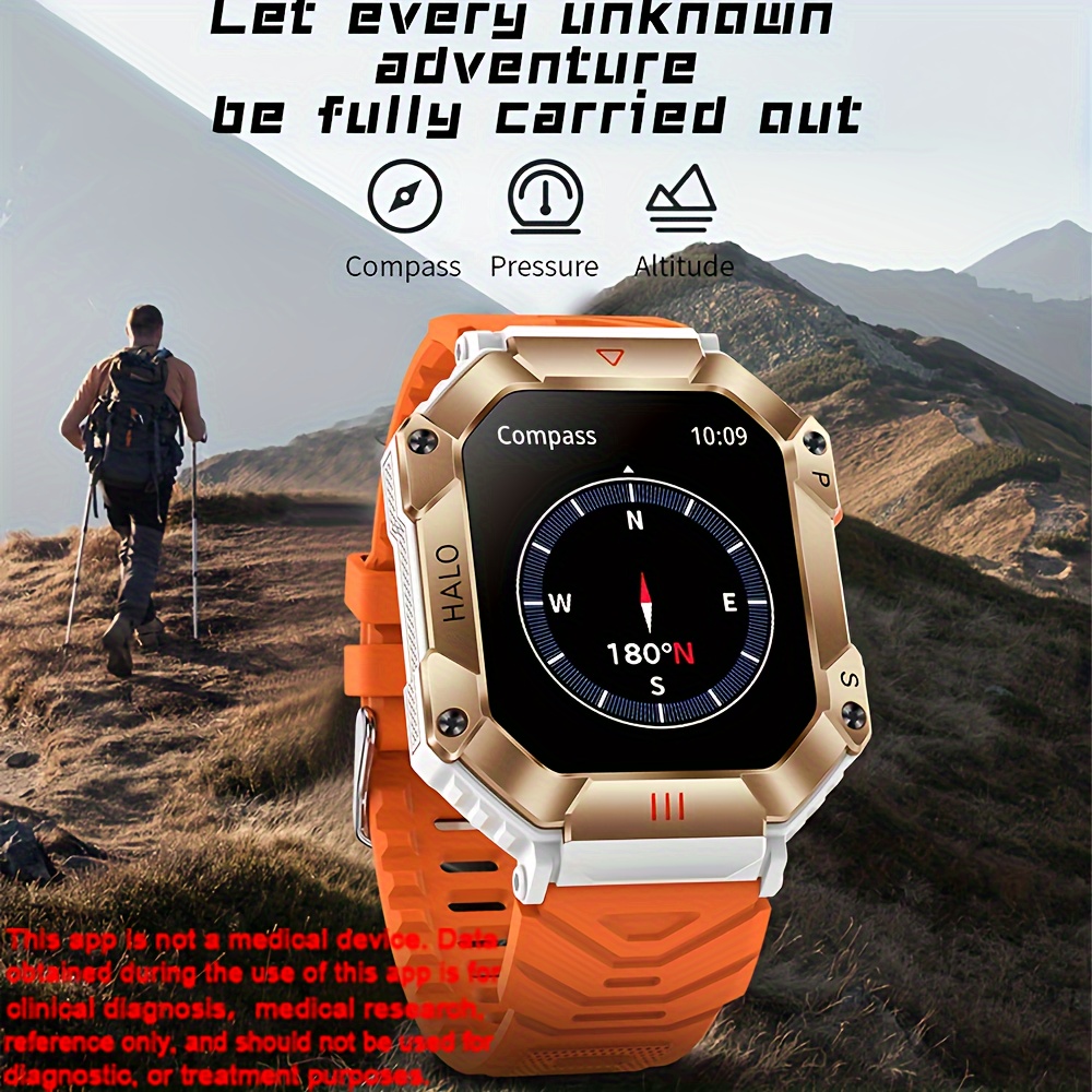 Mens watch with on sale compass