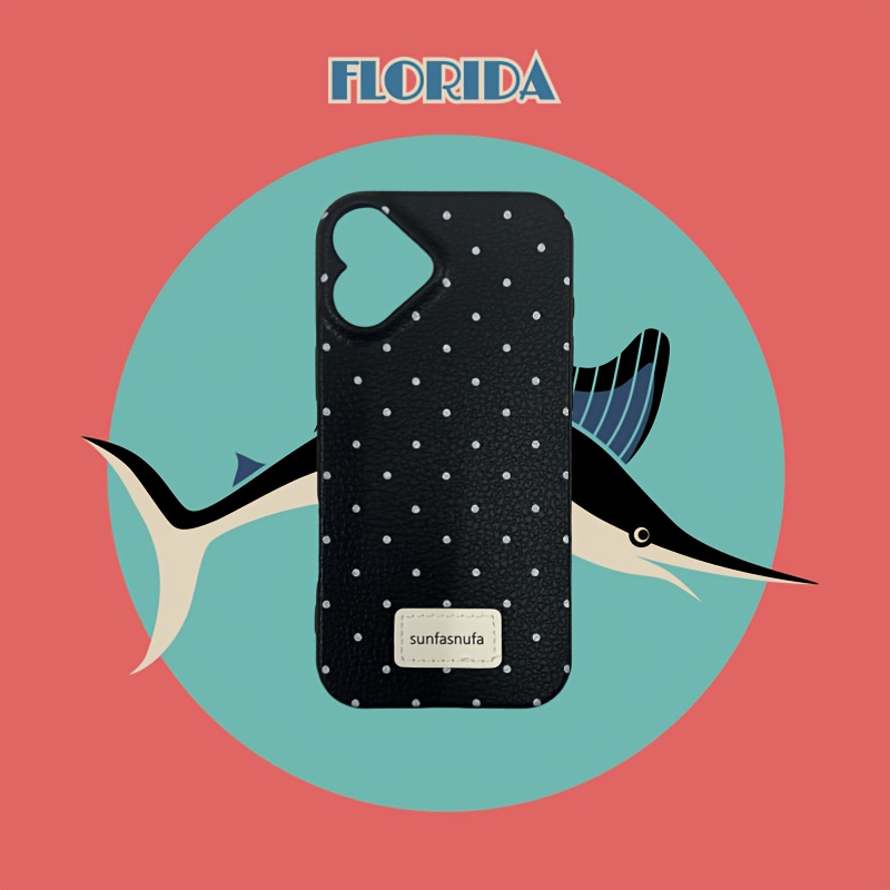 The Camera Is in The Shape of Love, Apple 16Plus Female 16 Cute Lychee Pattern, And The Leather Pattern Is Suitable for Apple 16 Single-Piece Mobile Phone Case, Which Feels Comfortable. - Image 5