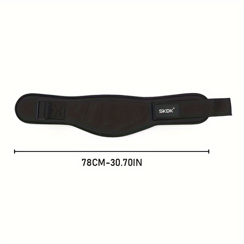 Image of 1pc Skdk Weight Lifting Belt For Fitness, Weight Lifting Deadlift Training Belt Support For Men And Women.