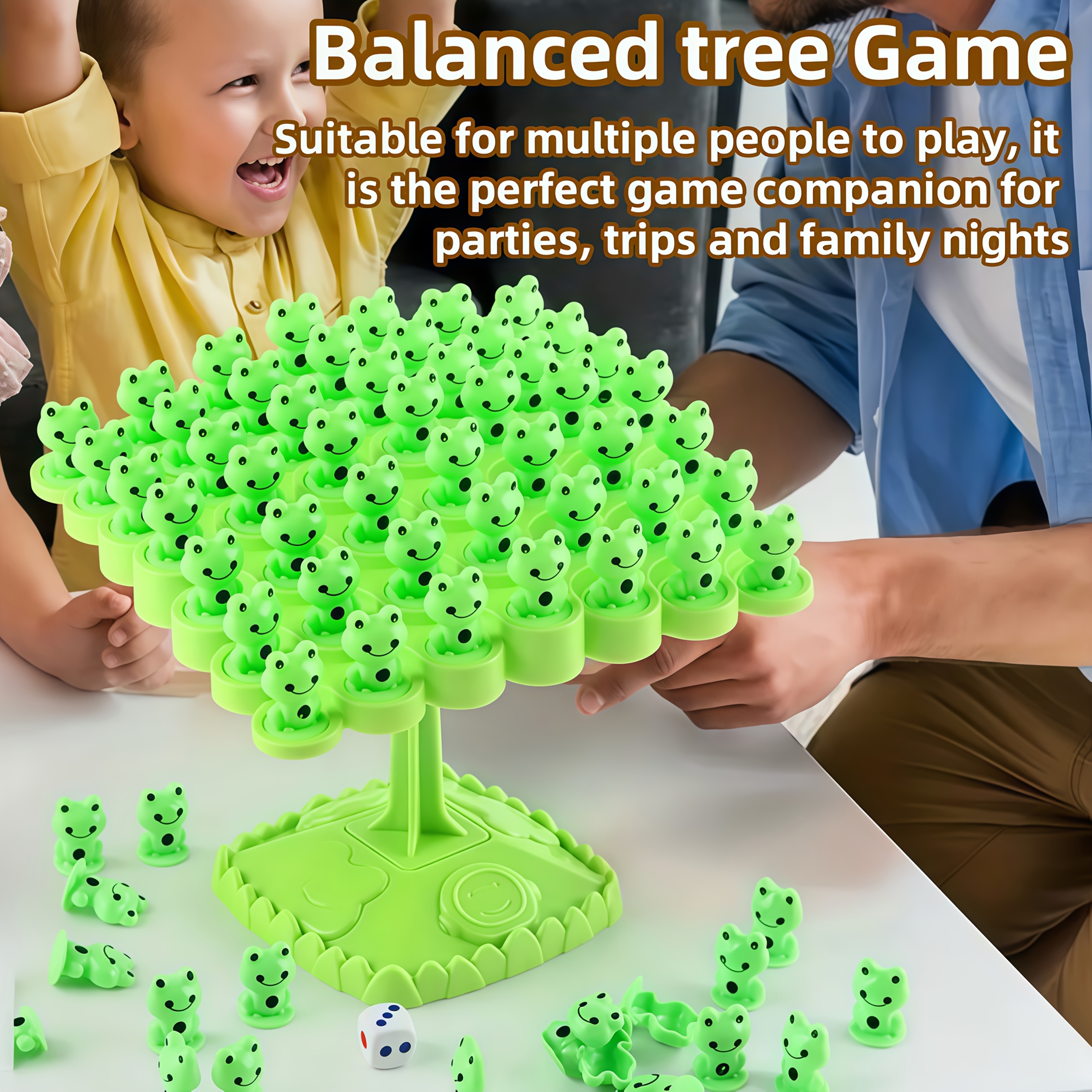 Balancing Tree Board Game for Family Interaction