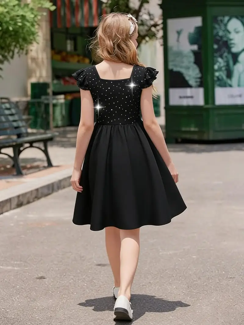 cute sparkly dress V Neck Pink Sequins Lace Short Homecoming MD090701 flare silhouette with lace Cute Sparkly Straps Homecoming Dresses