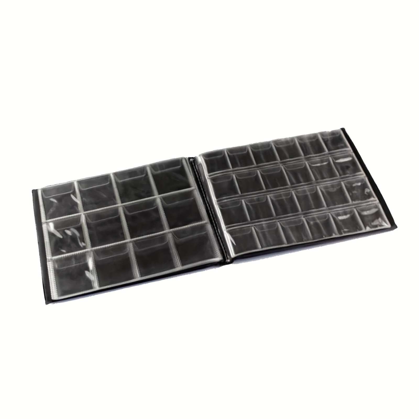 2 Sizes Pocket Coin Collection Supplies Storage Book With 180 Pockets Coin Albums - Pvc Vertical Inner Pages, Suitable For And Commemorative For From 20mm To 38mm, Suitable For Collectors
