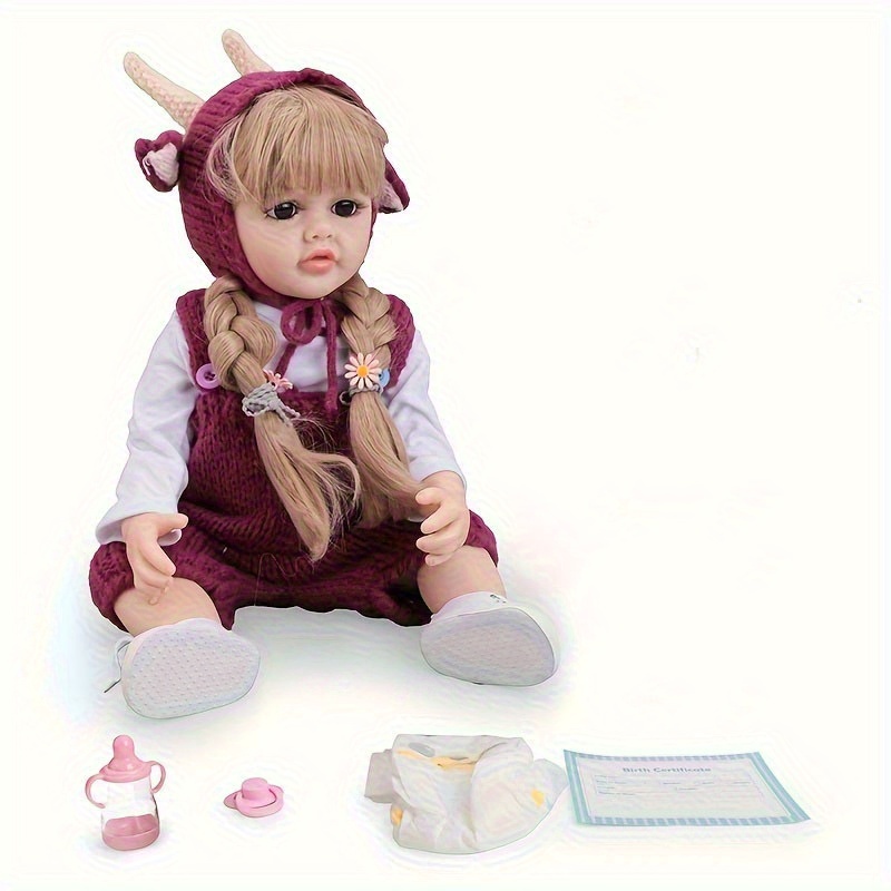 Schattige pop met expressieve ogen & zachte lichttextuur