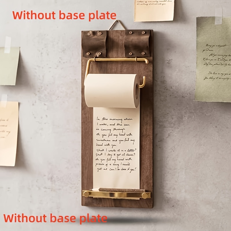 TEMU Vintage Roll-up Tear-off Notepad, Adhesive-free , 11 Meters Of Durable Paper, Smooth Tearing Without Sticking To Hands. Used For , Diaries,