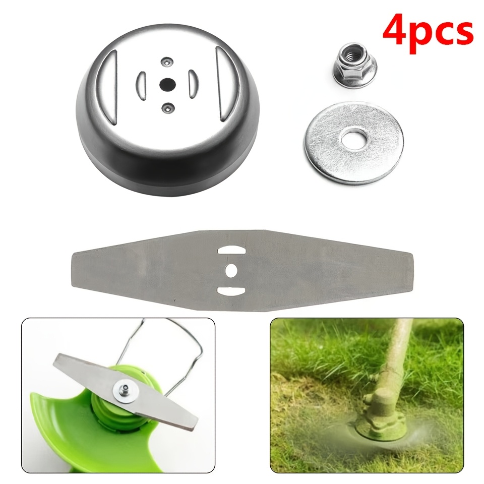 Rasentrimmer Ersatzteile Set - Trimmer Zubehör Für Gartenarbeit | ABS + Stahl | Inkl. Schutzdichtung & Mutter