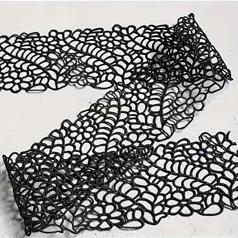 E-shop Hochwertige Hohle Ast Blume Wasserlösliche Spitze Kleidung Dekoration Hilfsmaterial Spitze Handgemachte Kleidung Rock Saum Dekorative Spitze