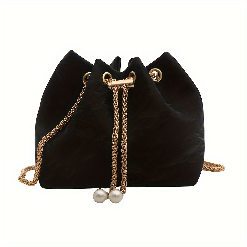 women' strap mini crossbody bag foldable bucket purse - Temu