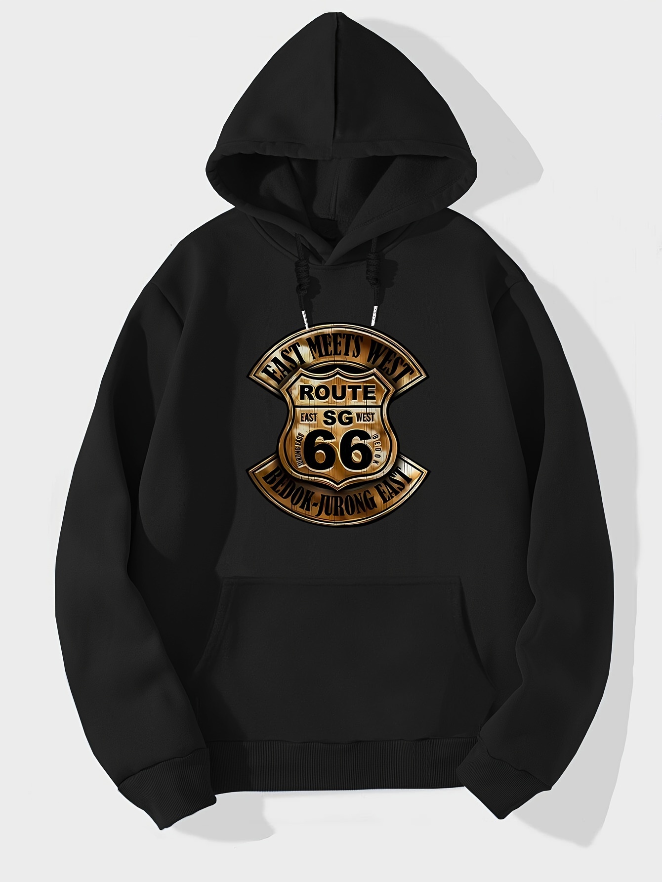 Sweatshirt Vintage Moto Route 66 - Design Rétro Aventure Voyage - Pour Hommes, Motards, Fans De Road Trip - 5