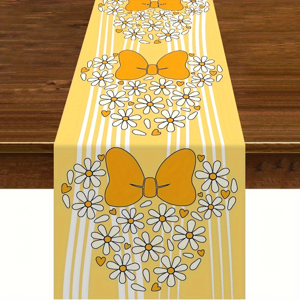 

- Polyester, Rectangular, For & Dining Decor