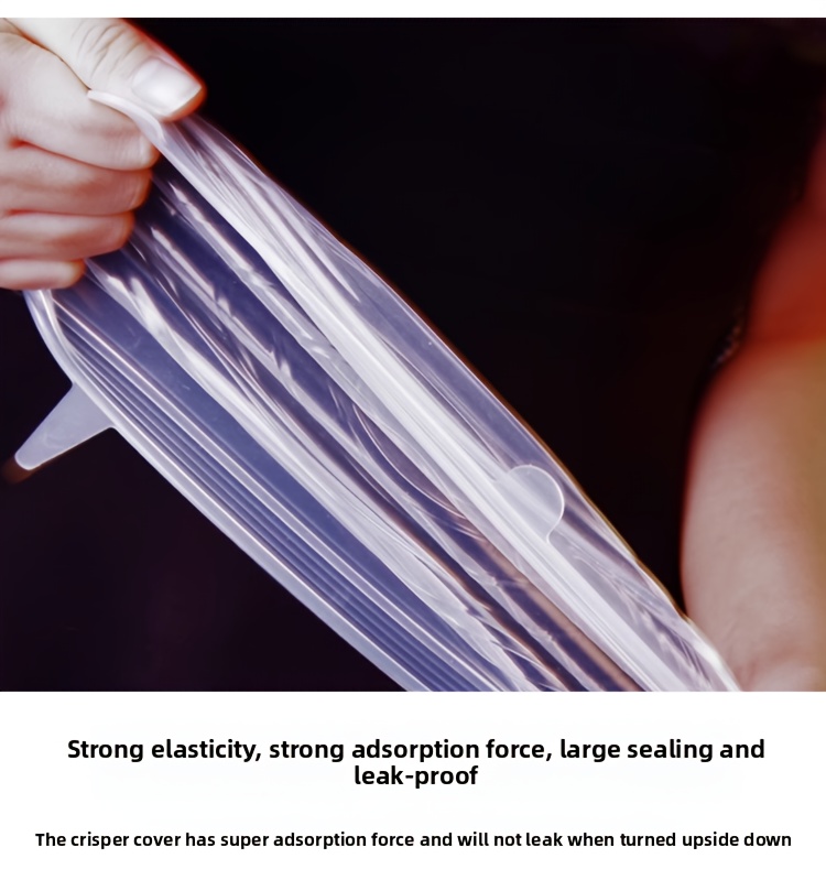 Juego de 6 tapas elásticas de silicona, cubiertas reutilizables y resistentes para tazones de almacenamiento de alimentos, seguras para usar en lavavajillas y refrigeradores, aptas para varios contenedores en 6 tamaños