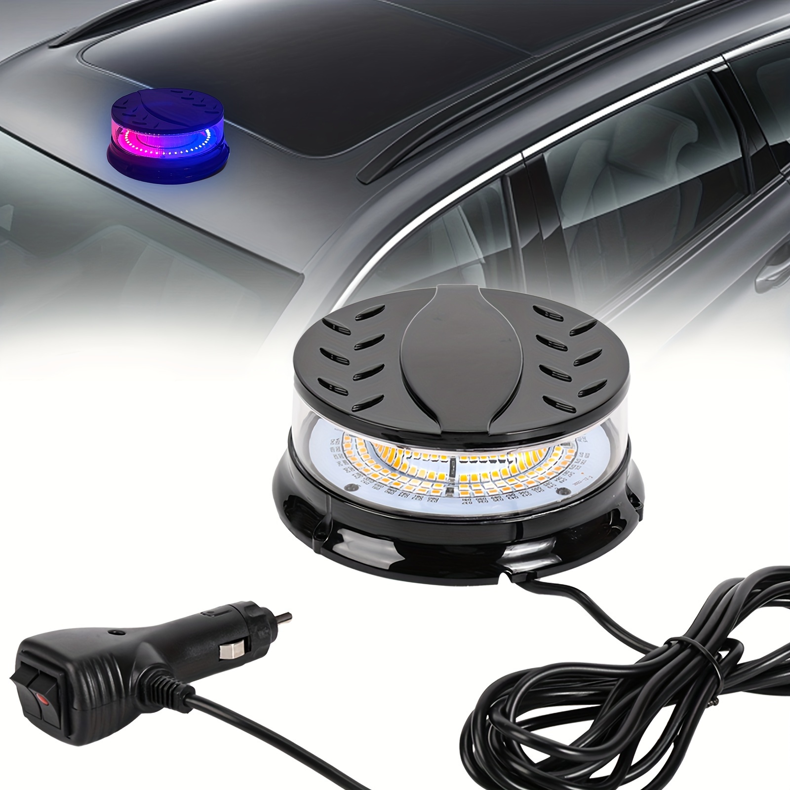 Brighten Up Your Car With 6 Led Strobe Lights Emergency - Temu