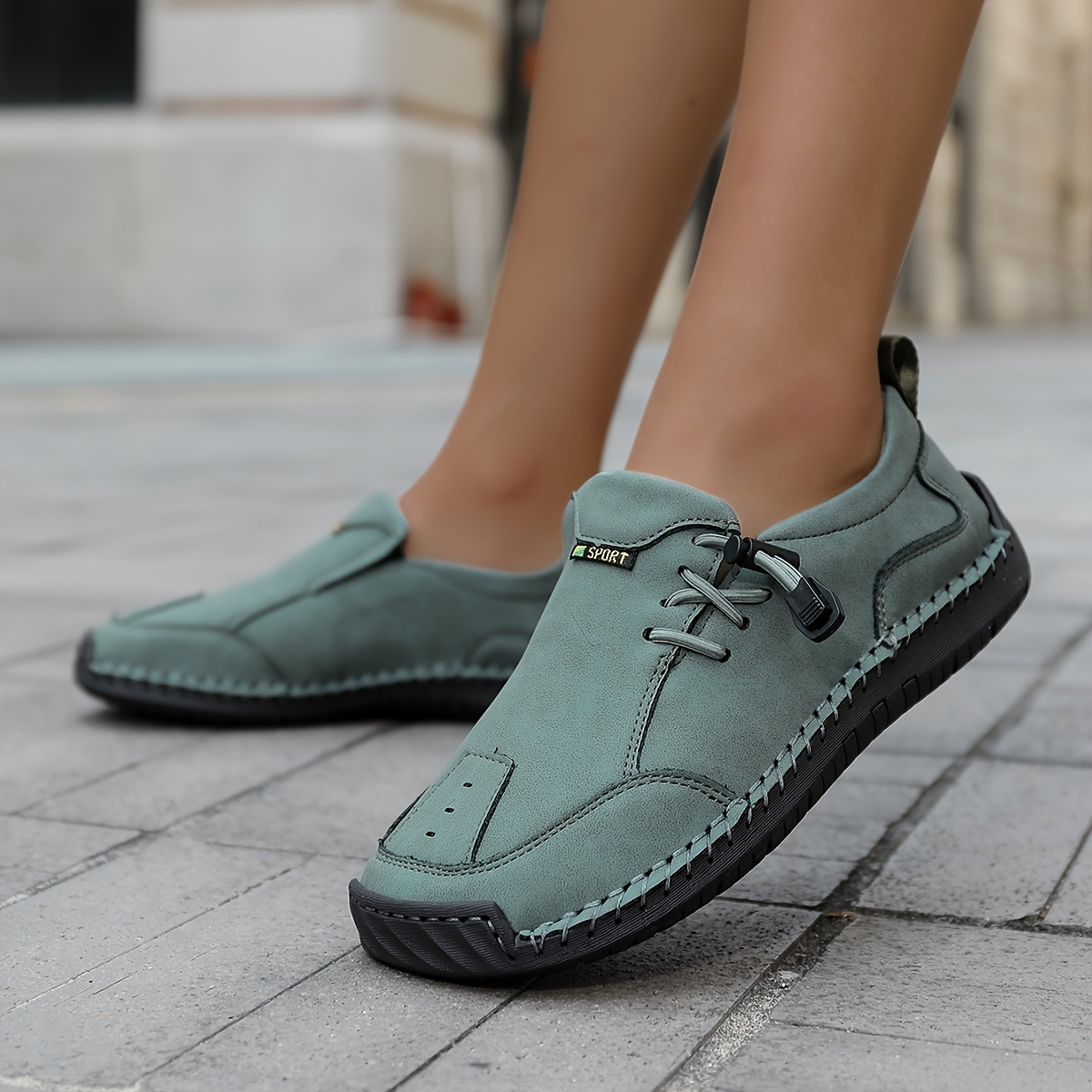 Couple's Wide Fit Sneakers, Comfortable Roomy Toe Box Shoes