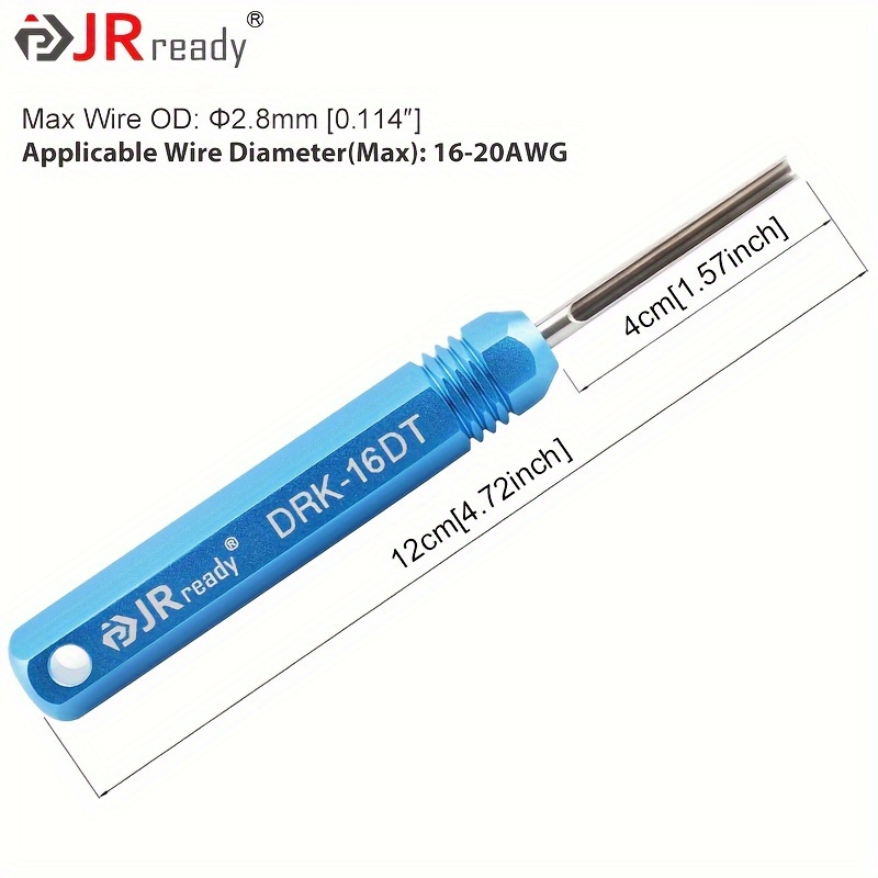 DRK-RT1 Pin Removal Tool(DT-RT1) For Automotive Replacement Connectors –  JRDTOOLS